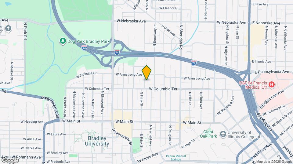 1318 N Machin Ave Map and Location Details