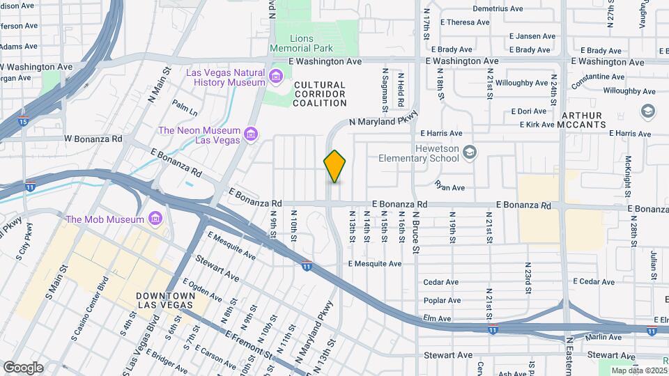 617 N 12th St Mapa y Detalles de la Ubicación