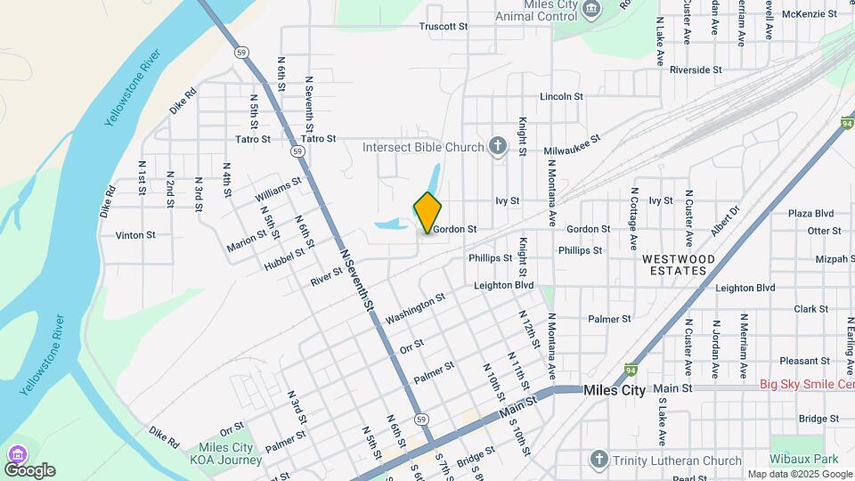 612 Ullman St Map and Location Details