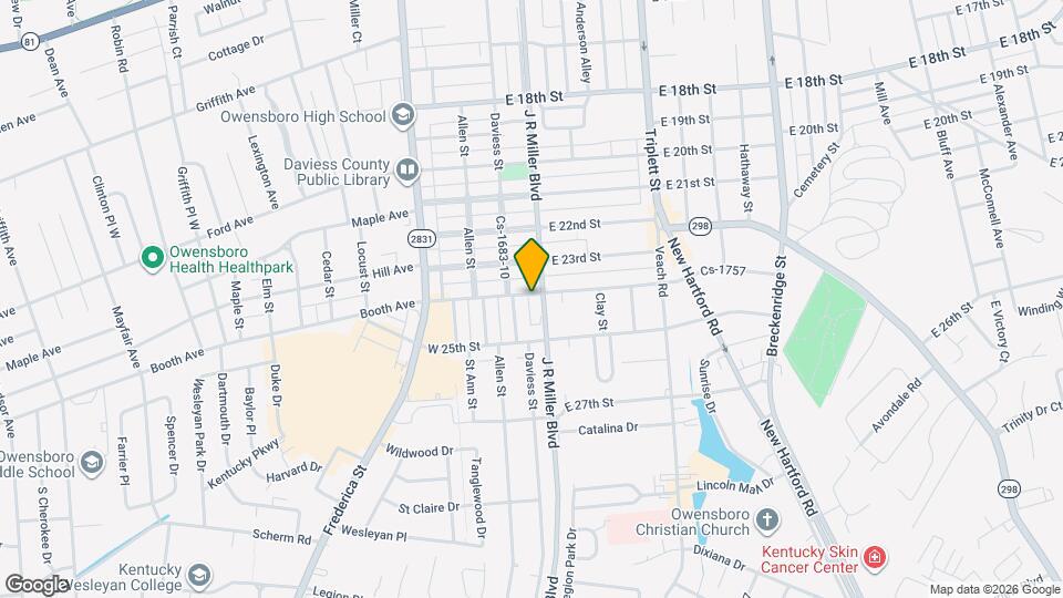 218 E 24th St, Unit A Mapa y Detalles de la Ubicación