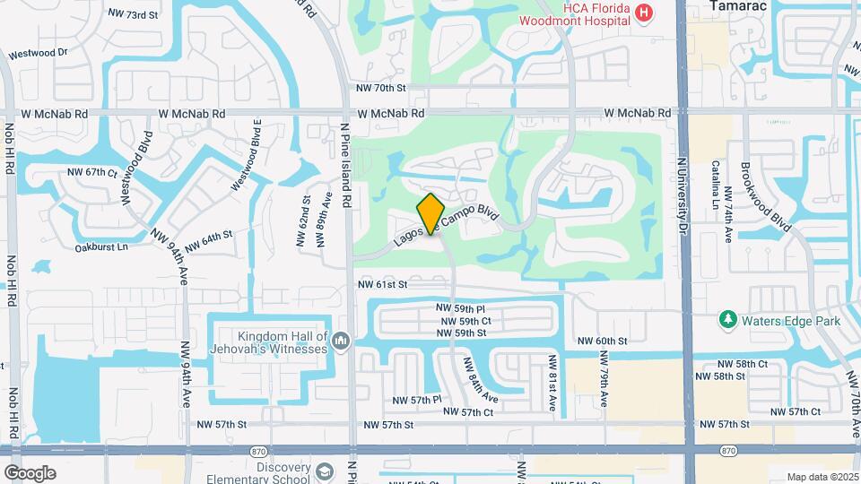 8450 Lagos De Campo Blvd Mapa y Detalles de la Ubicación
