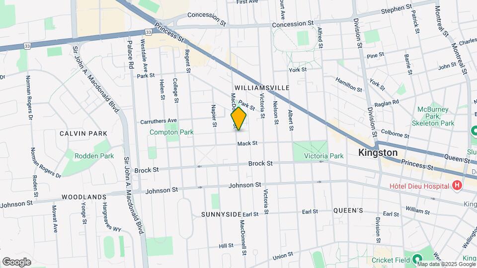 289 Macdonnell St Map and Location Details