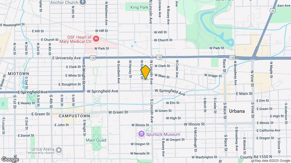 908 W Stoughton St Map and Location Details
