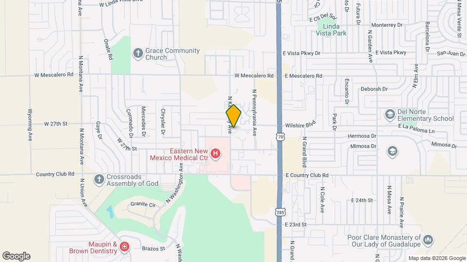 2611 N Kentucky Ave Map and Location Details