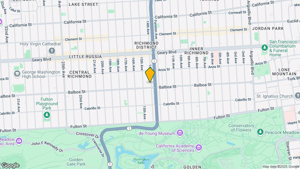 581 14th Ave Map and Location Details