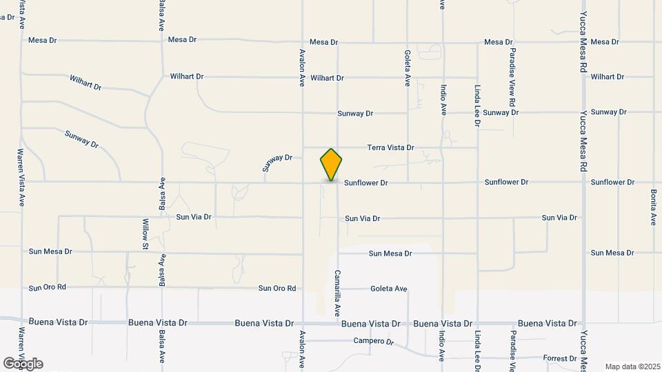 58573 Sunflower Dr Map and Location Details