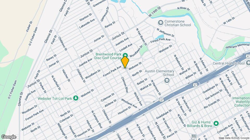 2102 Webster St Mapa y Detalles de la Ubicación