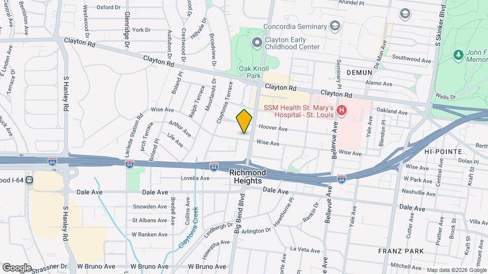 7519 Wise Ave, Unit 2 bdrm duplex Map and Location Details