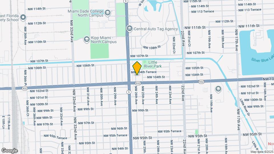 10335 NW 26th Ave Map and Location Details