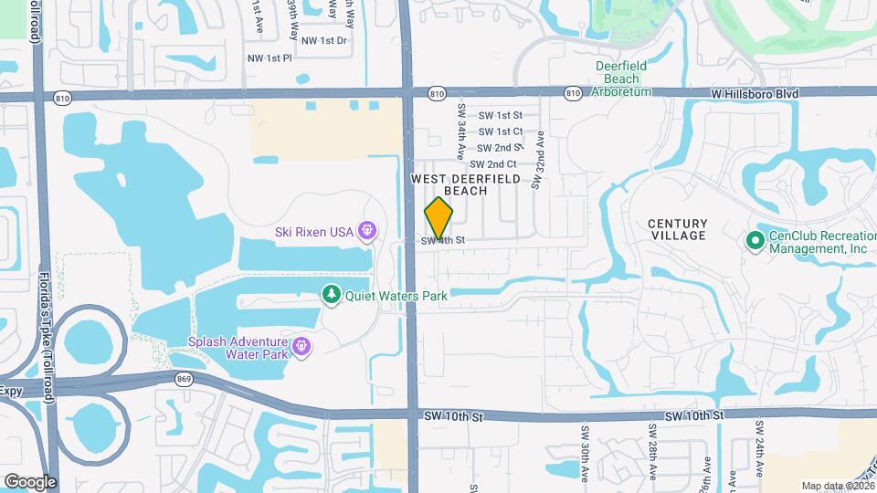 3470 SW 4th St Mapa y Detalles de la Ubicación