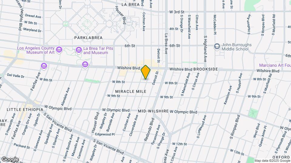 5403 W 8th Street Mapa y Detalles de la Ubicación