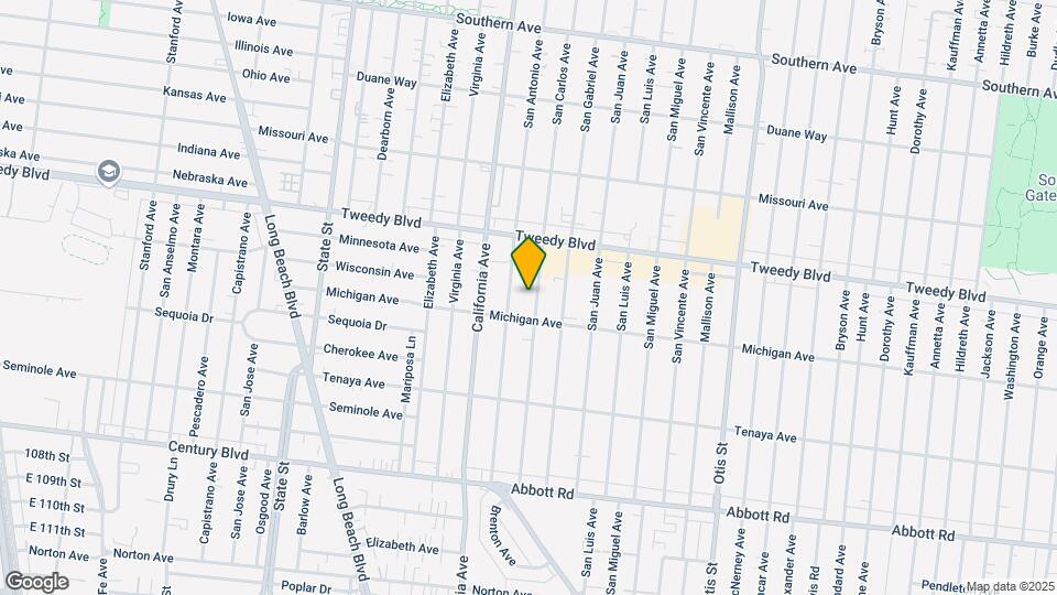 10119 San Carlos Ave Map and Location Details
