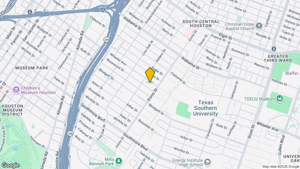 2824 Wheeler Ave Map and Location Details