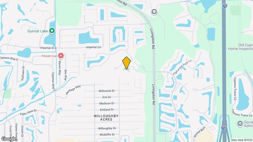 15501 Cadiz Ln Map and Location Details