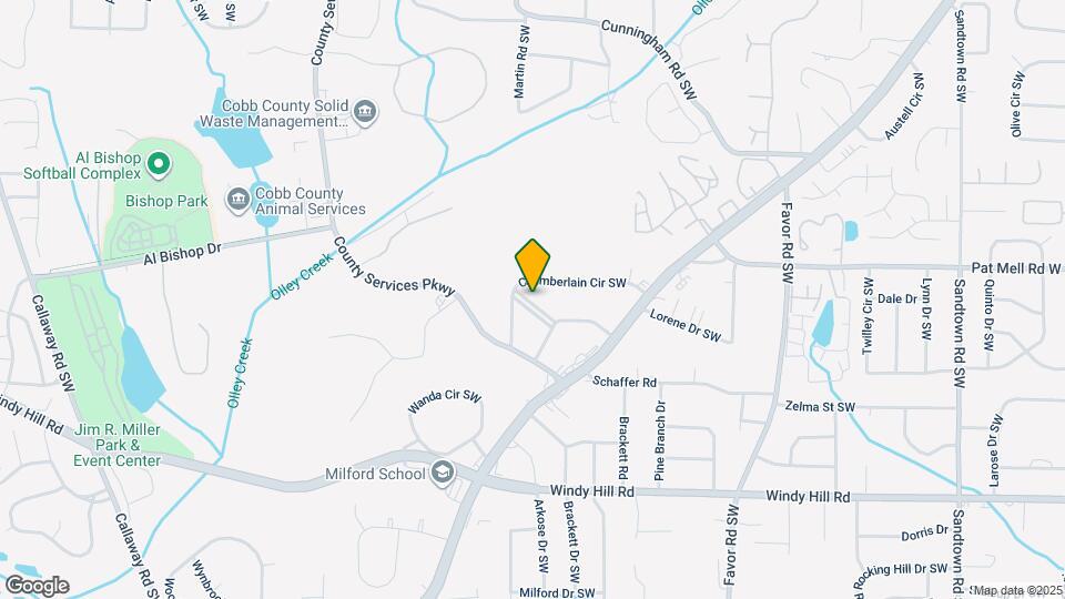 722 N Fork Dr SW Map and Location Details