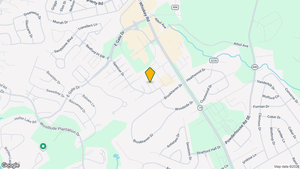 3400 London Ct SW Map and Location Details