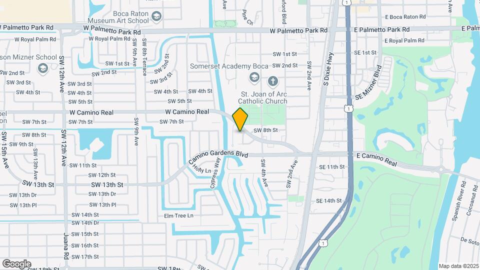 480 W Camino Real Map and Location Details