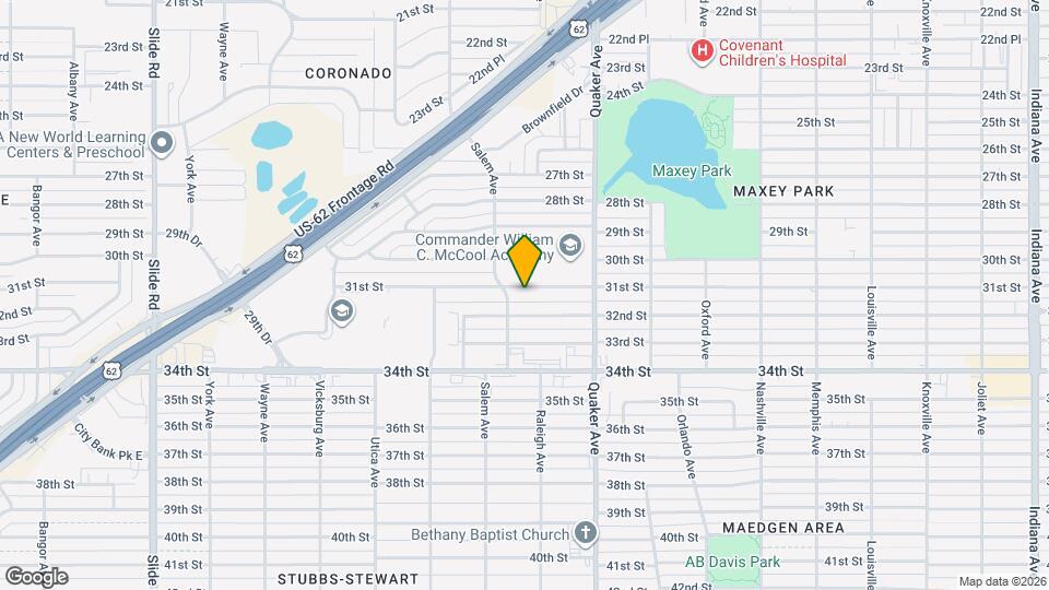 4425 31st St, Unit B Map and Location Details