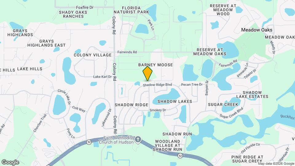 12231 Shadow Ridge Blvd Mapa y Detalles de la Ubicación