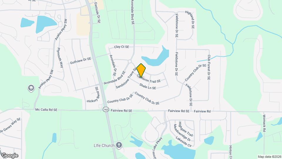 3820 Cameron Trail SE Mapa y Detalles de la Ubicación