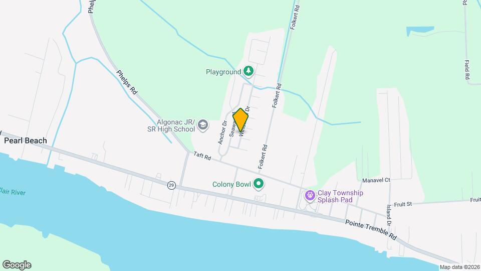 9072 Windward Dr Map and Location Details