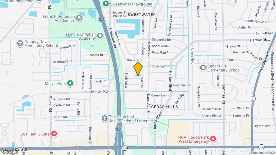 7019 Knotts Dr Map and Location Details