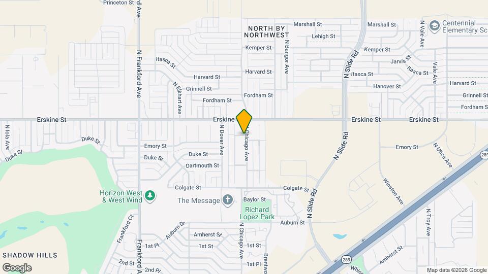 525 N Chicago Ave Map and Location Details