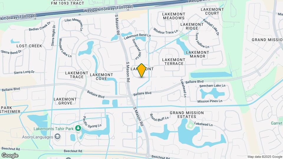 20511 Hidden Point Ln Map and Location Details