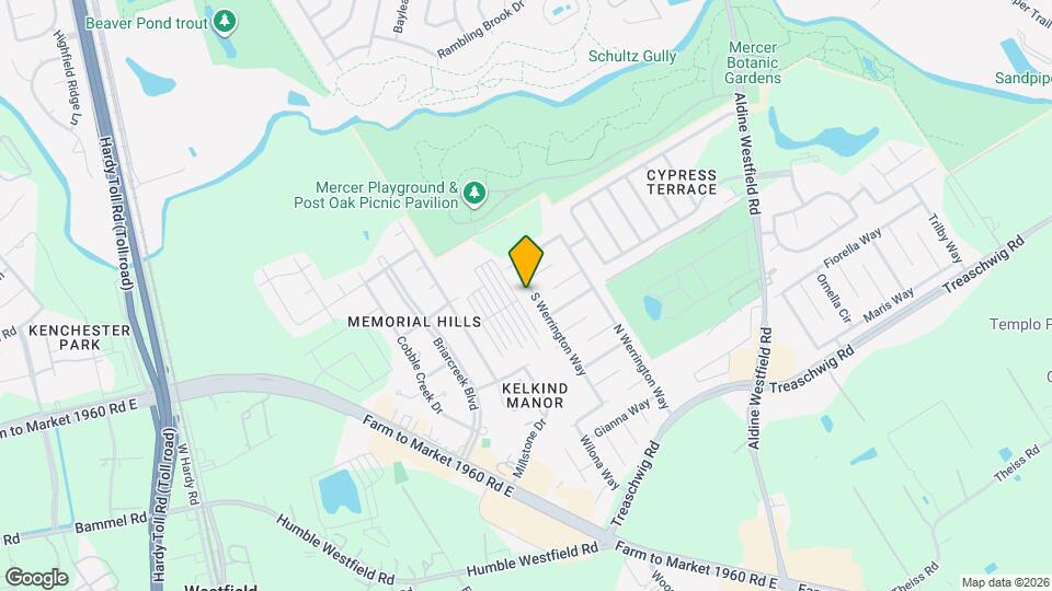 21835 S Werrington Way Map and Location Details