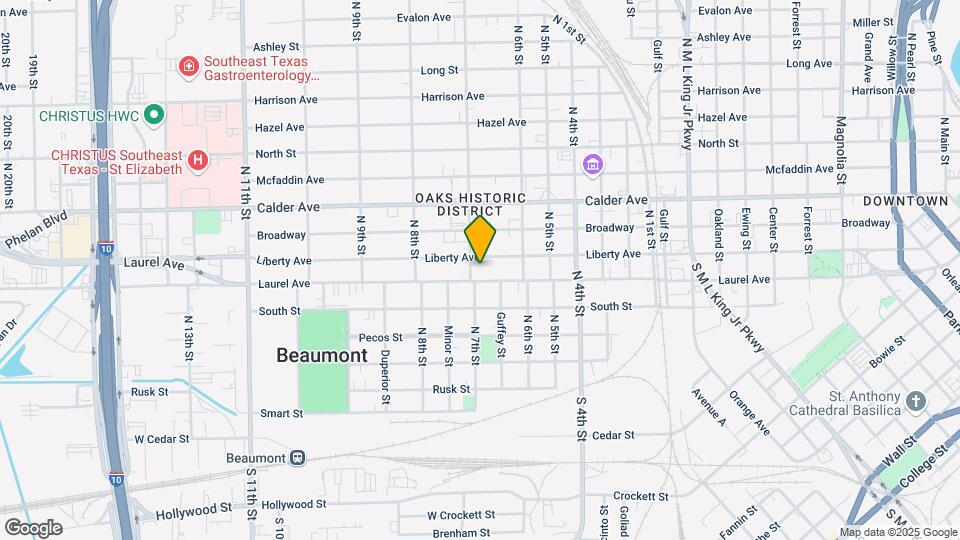 250 N 7th St, Unit garage apt Map and Location Details