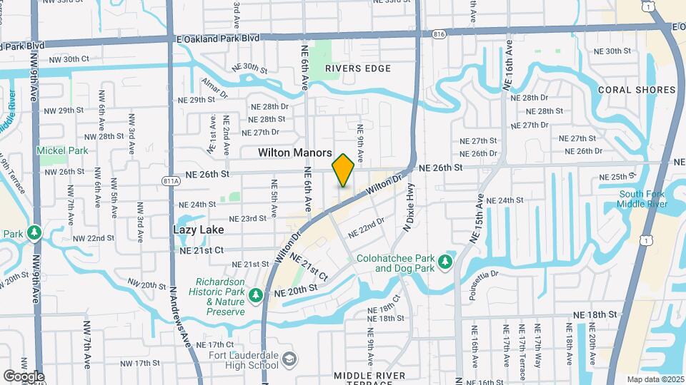 2404 Ave Map and Location Details