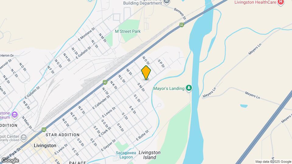 1221.5 E Lewis St Map and Location Details