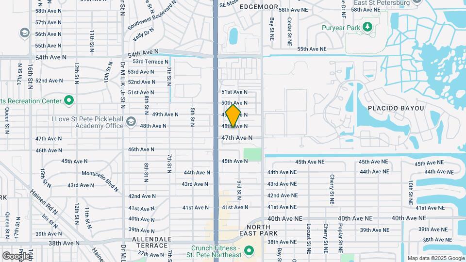 334 48th Ave N Map and Location Details