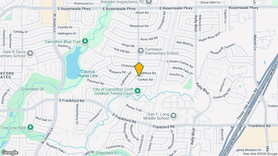 2103 Carlton Rd Map and Location Details