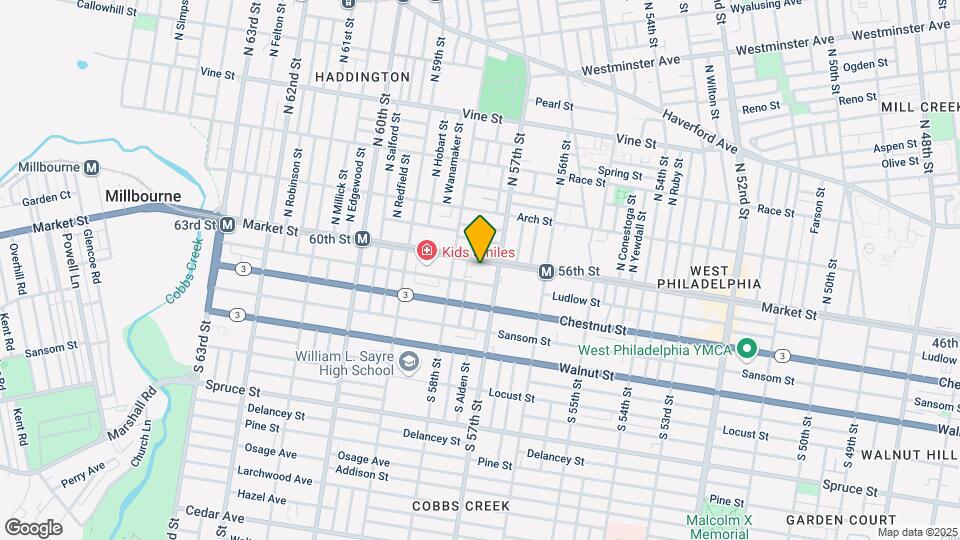5722 Market St-Unit -1st Floor Map and Location Details