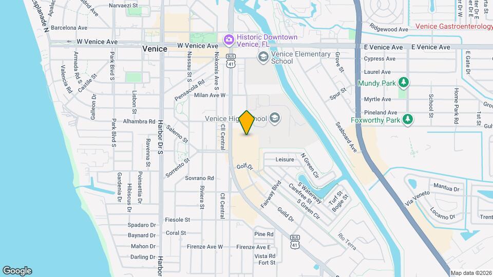 503 S Tamiami Trl Map and Location Details