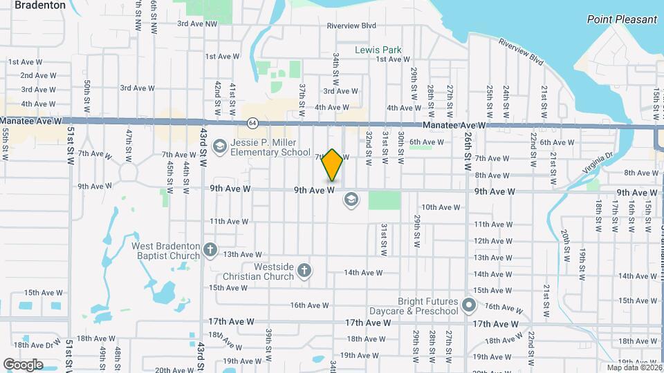 3402 9th Ave W Map and Location Details