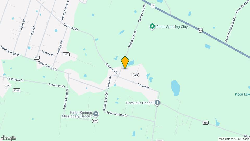 1301 Spring Lake Dr Map and Location Details