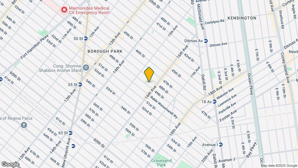 1563 49th St Map and Location Details