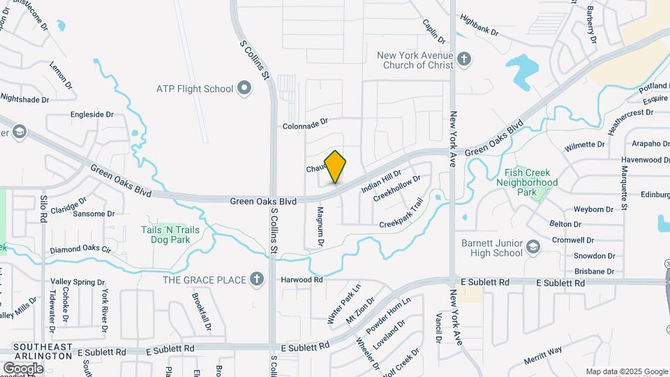 1410 Thackery Dr Map and Location Details