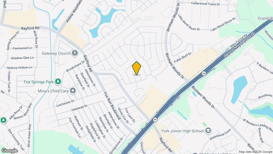 29214 Legends Valley Dr Map and Location Details