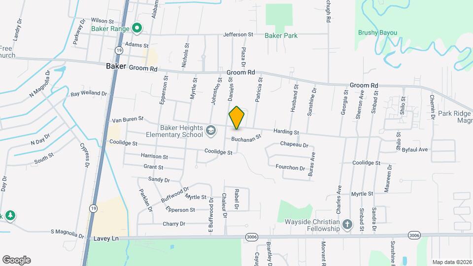 1120 W Shilo Dr Map and Location Details