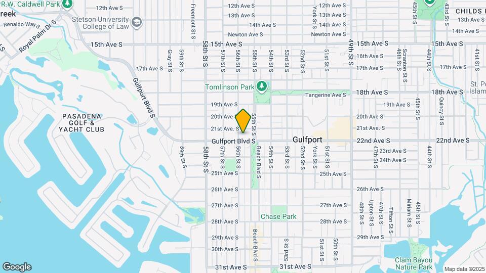 5517 Gulfport Blvd S Map and Location Details