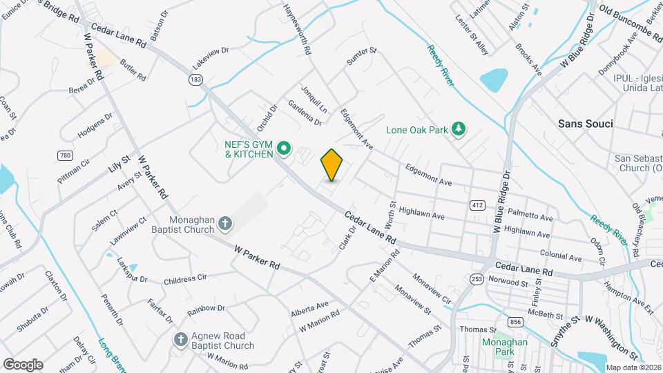103 Fernside Ct Map and Location Details