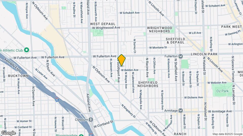 2311 N Southport Ave, Unit 3F Mapa y Detalles de la Ubicación