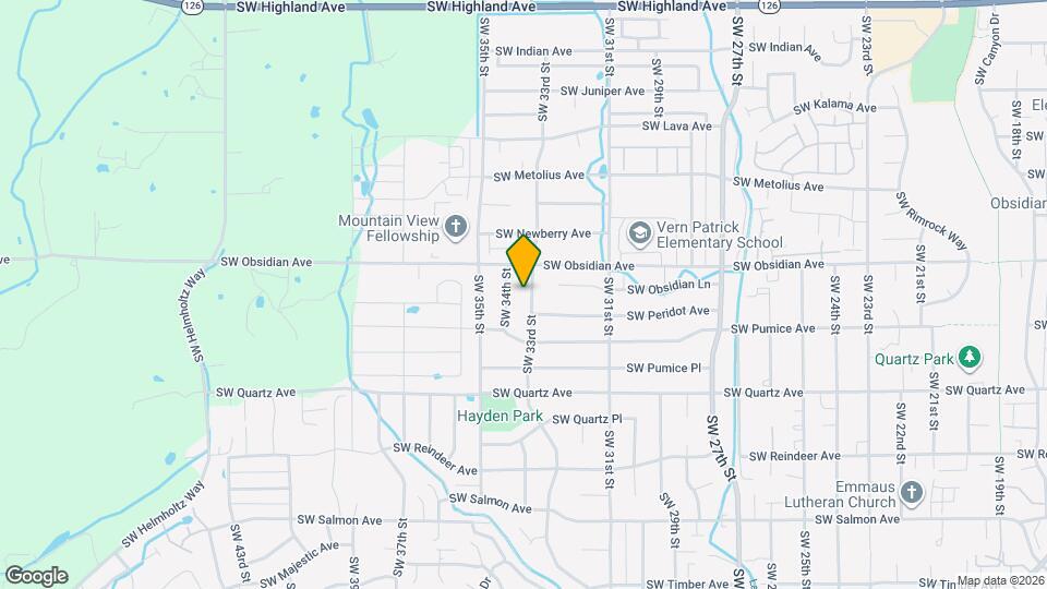 1559 SW 33rd St Map and Location Details