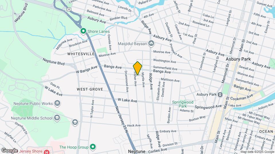 410.5 Fisher Ave Map and Location Details