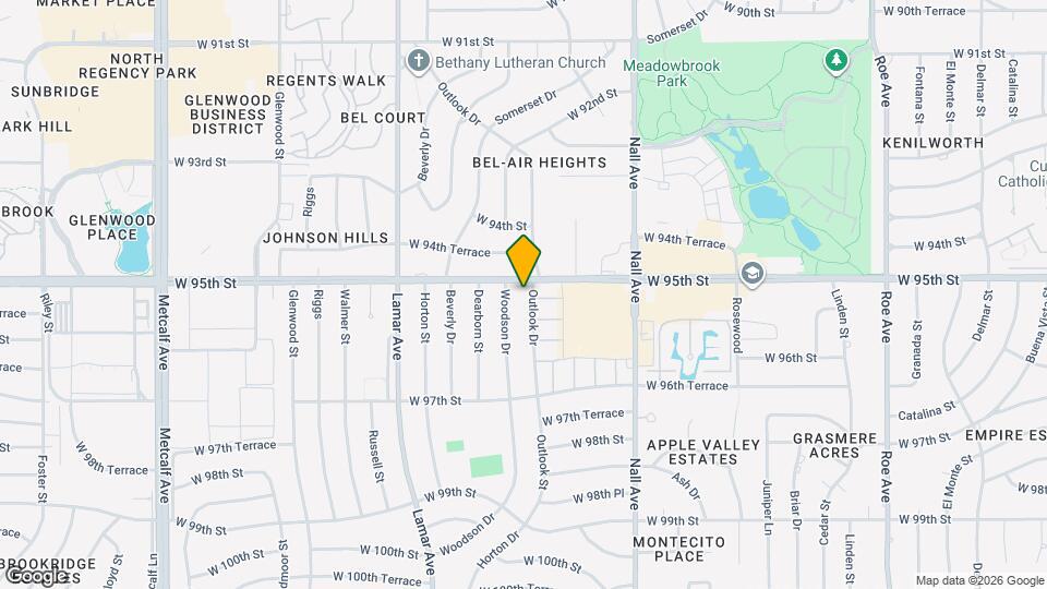 9508 Outlook Dr Map and Location Details