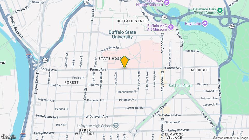 57 Abbottsford Pl Map and Location Details