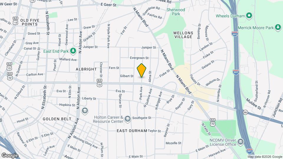 903 Park Ave Map and Location Details